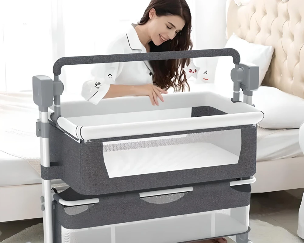 auto rocking bassinet