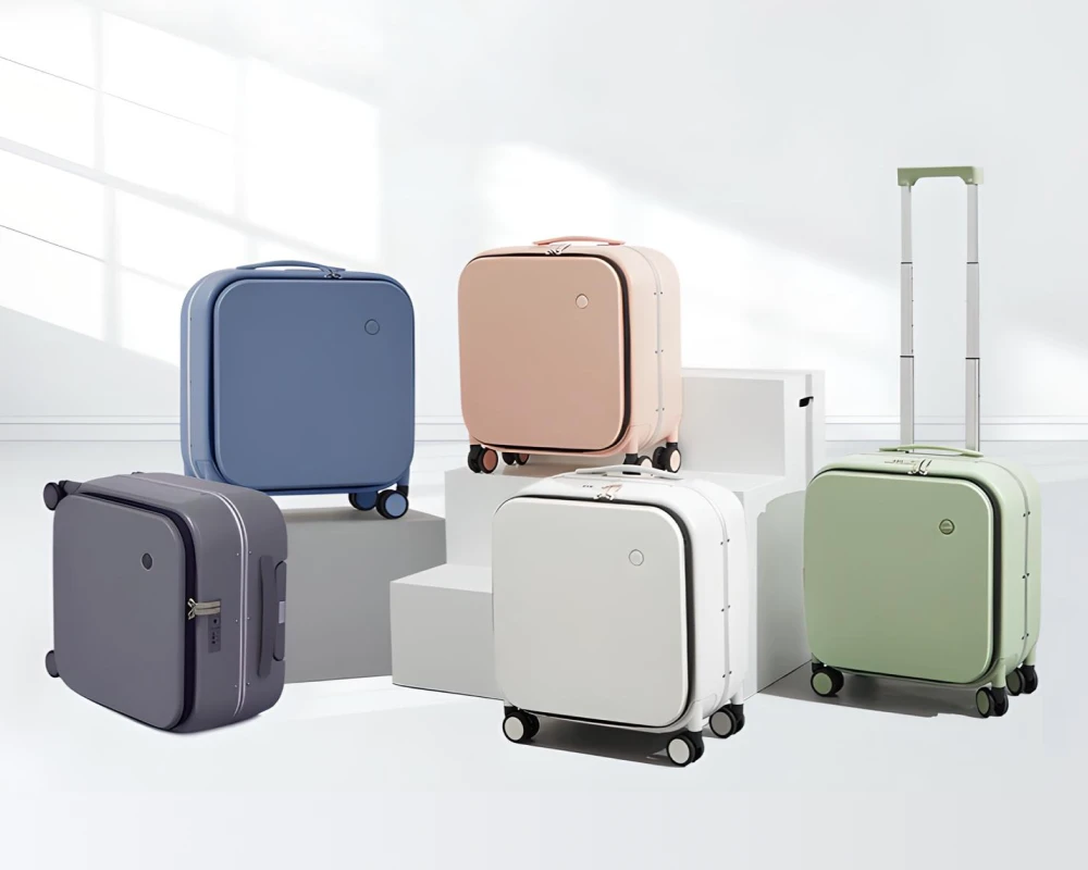 suitcase with compartments